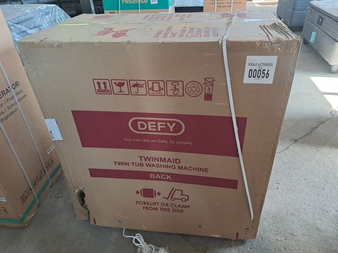 DEFY TWINMAID 1800W WASHING MACHINE 