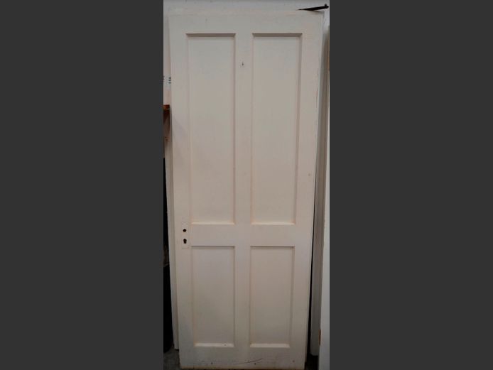 WHITE INNER DOOR, 201 x 81cm