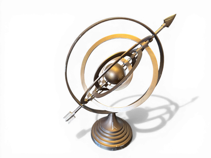 Decorative Armillary Sphere Table Lamp