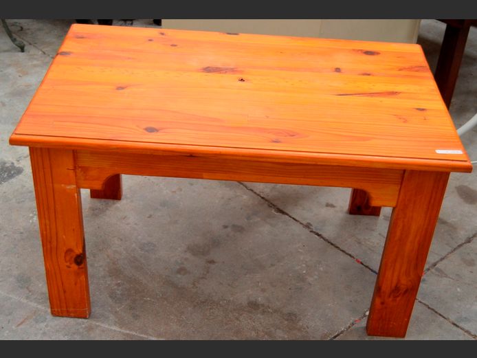 PINE SIDE TABLE, 80 x 51 x 45cm