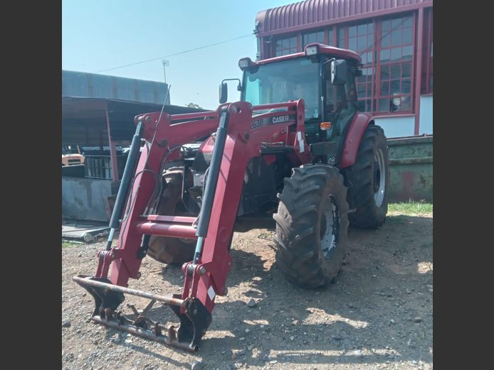 CASE IH FARMALL JX 100 CAB WITH LOADER