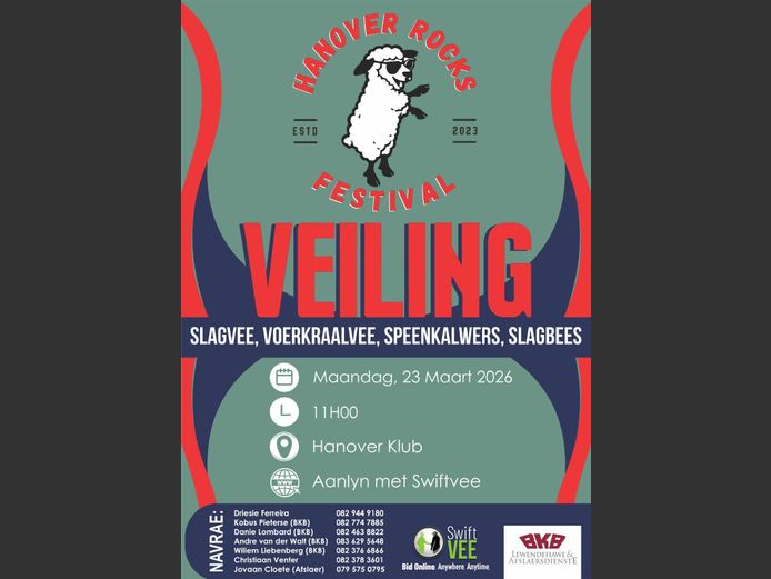 HANOVER ROCKS DIGITALE VEILING