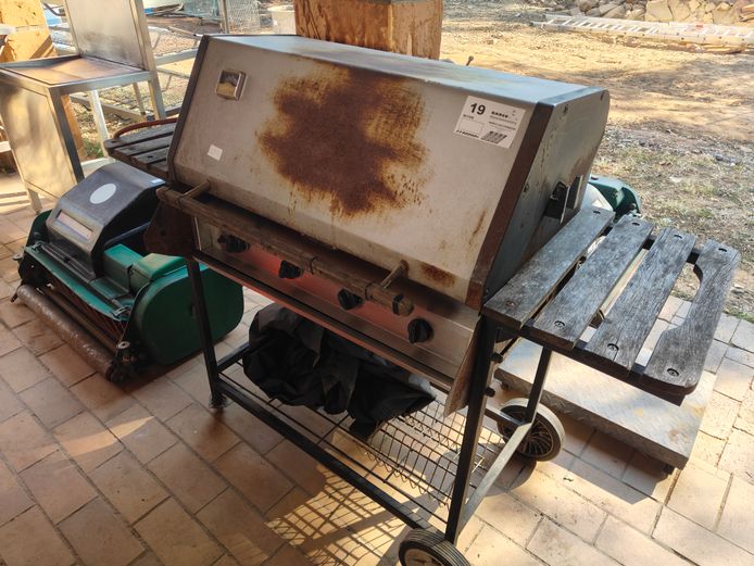 4 BURNER FAMILY FIRES GAS BRAAI