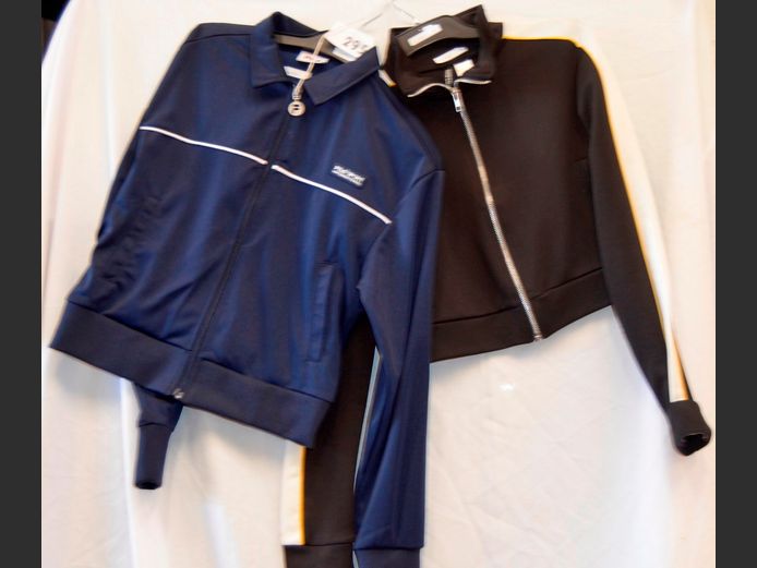 LOT OF 2: TRACKSUIT TOPS