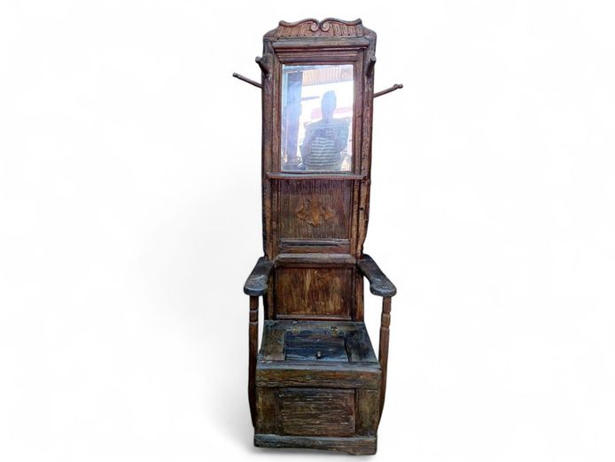 18th Century French Salt Box Chair