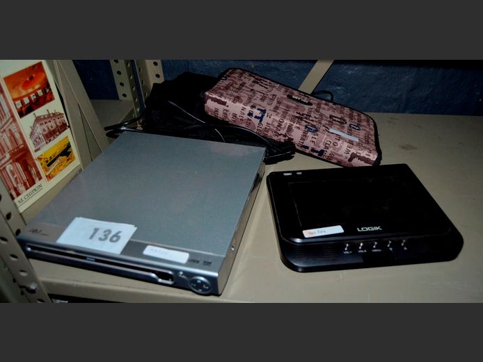 AIM DVD PLAYER, LOGIK PORTABLE DVD PLAYER, etc [Switch on]