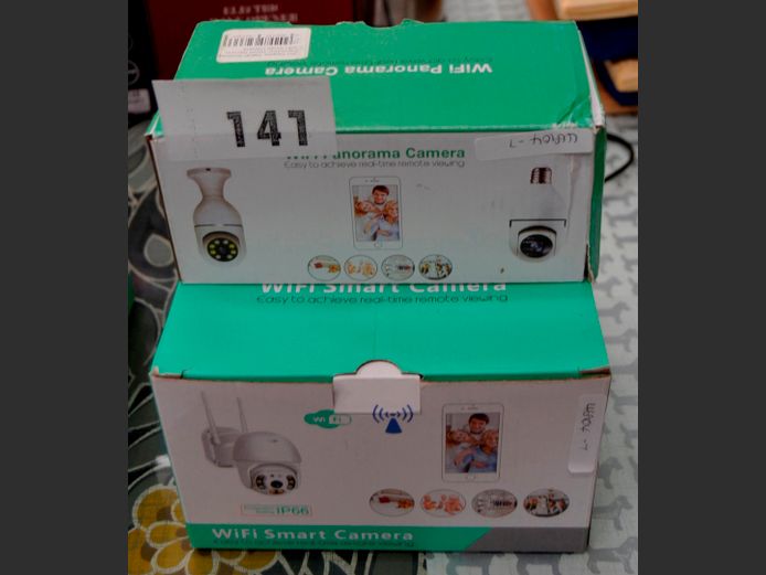 LOT: WI-FI SMART & WI-FI PANORAMA CAMERAS [Untested]