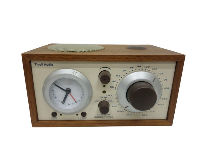 Tivoli Audio "Model Three" Clock Radio Designed by Henry Kloss