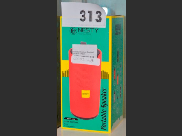 NESTY BLUETOOTH SPEAKER [Untested]