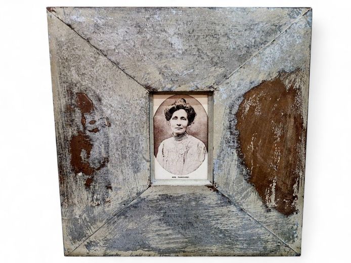 Aged Galvanised Metal Genre Photo & Frame