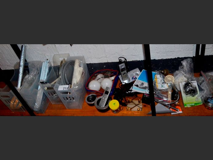 SHOWER HEADS, CABLE TIES, SCREWS, etc