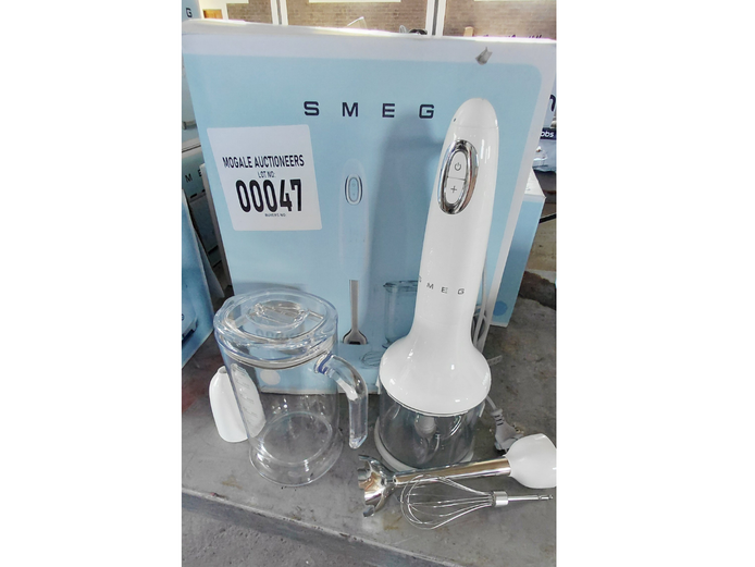 SMEG WHITE BLENDER SET 
