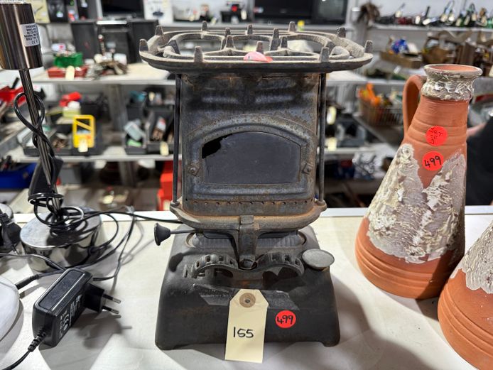 Vintage Gas Burner Lamp 