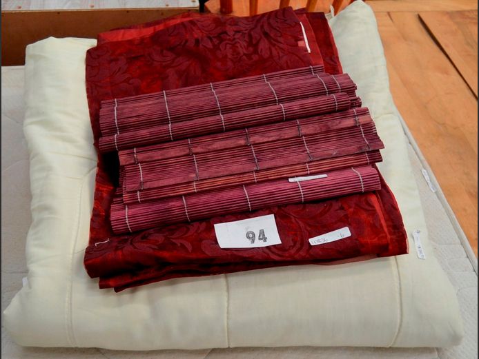 DOUBLE DUVET INNER, TABLECLOTH, TABLE RUNNER, PLACEMATS, etc