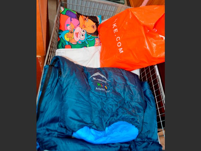 SLEEPING BAGS, PILLOWS, etc [Excl. Bin]