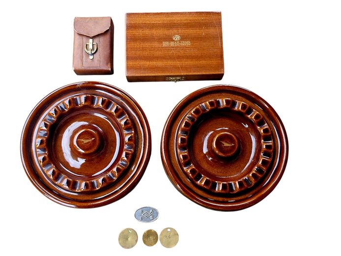 Vintage SAA Ashtrays, The Blue Train Card Case & Collectibles