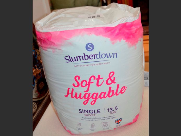 SLUMBERDOWN SOFT & HUGGABLE SINGLE DUVET INNER