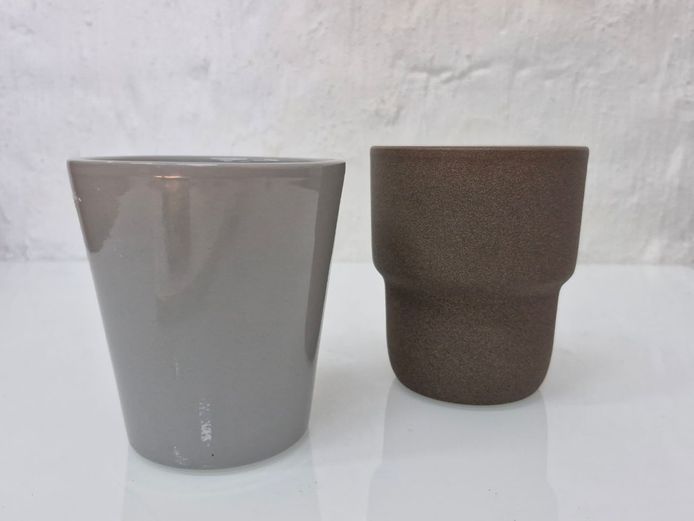 Two West German and Contemporary Ceramic Planters