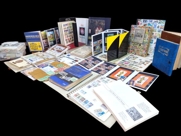 Large Stamp Collection: Foreign & South African, New & Used