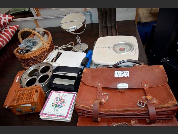 LEATHER BRIEFCASES, CAMERA TRIPOD, etc