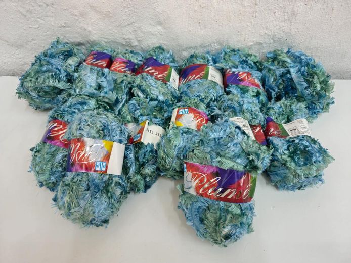 Collection of Elle Plumè Decorative Novelty Knitting Yarn 