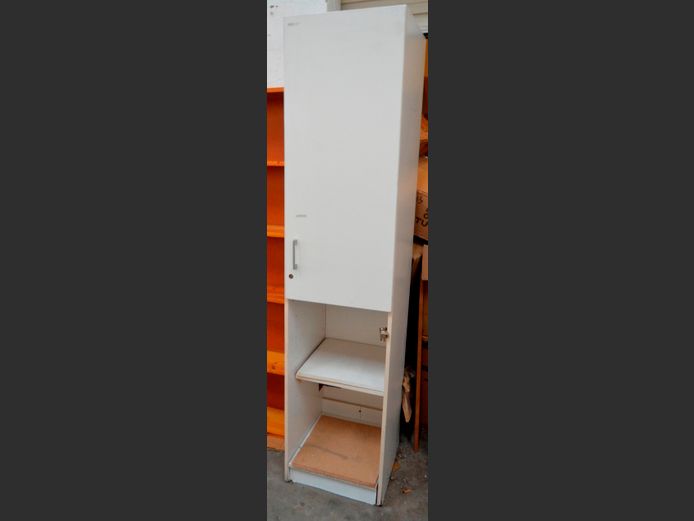 GROCERY CUPBOARD, 50 x 45 x 200cm [1 door missing] [#: 399397129]