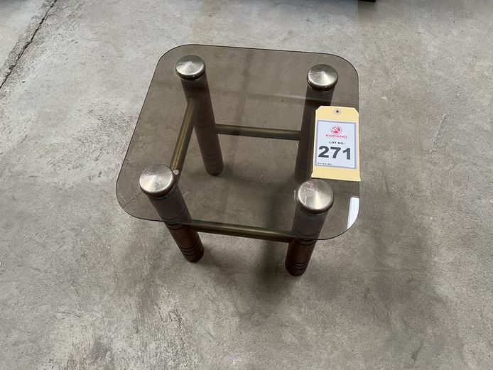 Glass top table
