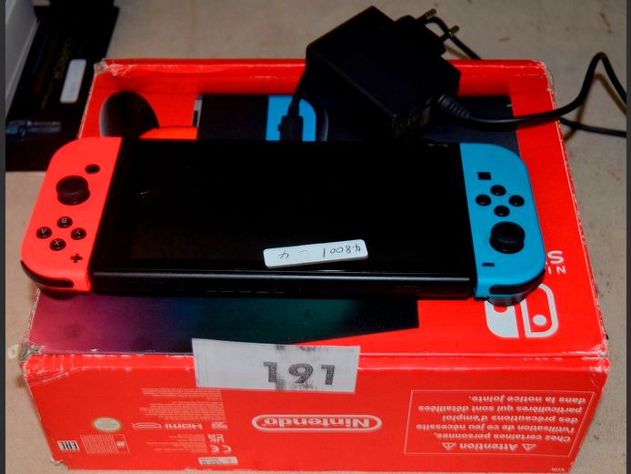 NINTENDO SWITCH CONSOLE WITH CHARGER [Untested]
