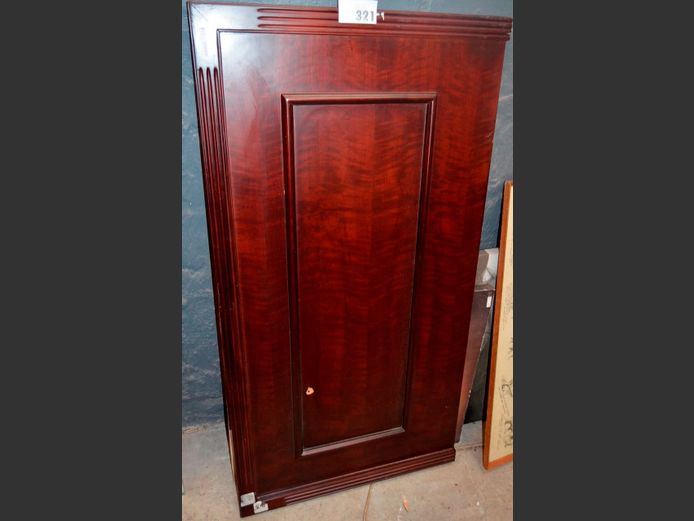 MAHOGANY WALL MOUNT ¾ HEADBOARD [Small hole to 1 section]