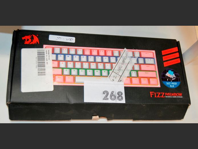 DRAGON F122 RAINBOW GAMING KEYBOARD [Untested]