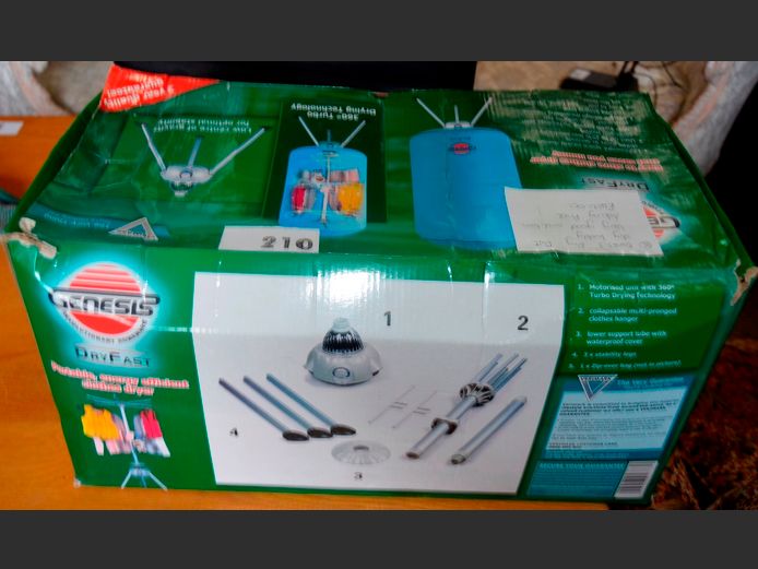 GENESIS DRI-BUDDY [Switches on, Untested further]