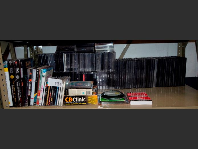 LOT: EMPTY DVD, CD COVERS, etc