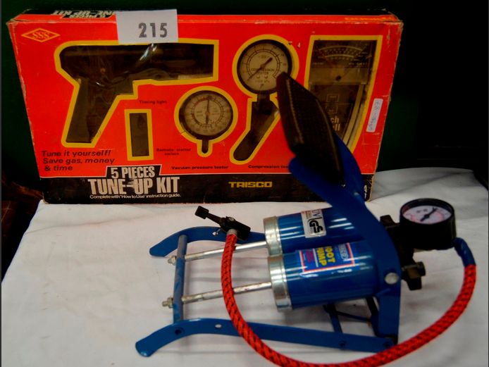 TUNE-UP KIT & MANUAL FOOT PUMP