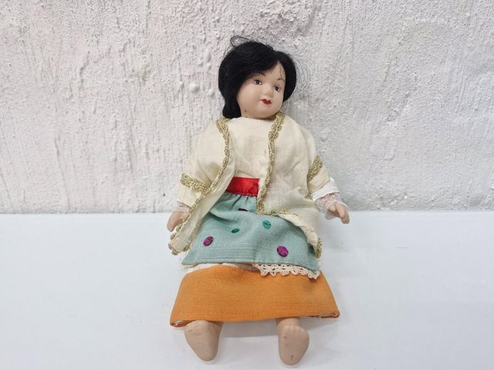 Vintage "Dolls of the World" No. 49 Lebanon Fine Porcelain Costume Doll