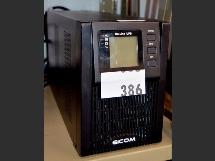GICOM ONLINE 2000VA/1800W U.P.S [Switches on, needs new battery]