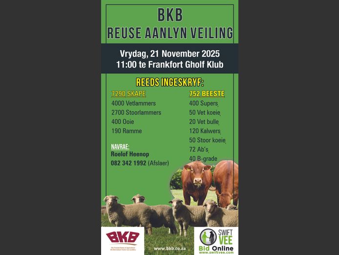 FRANKFORT VETLAM VEILING