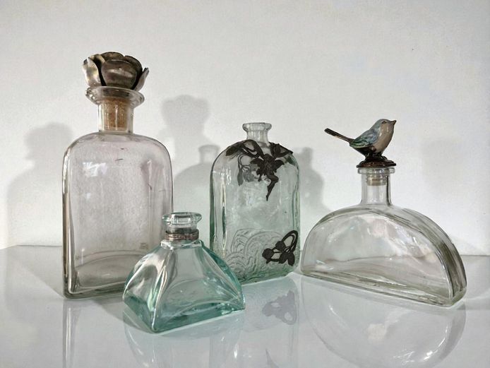 Assorted Vintage Decorative Bottles