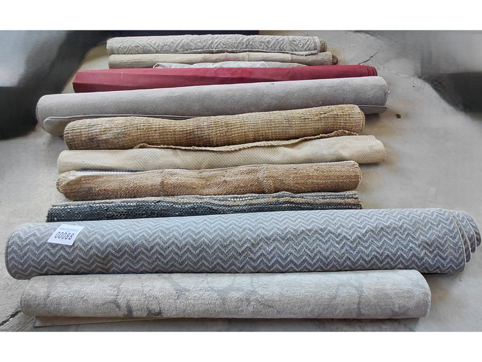LOT OF 11 RUGS 