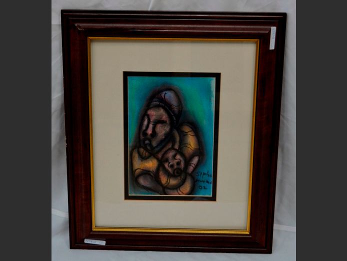 A. SIPHO MVEMVE PASTEL, 26 x 18cm [S6164]