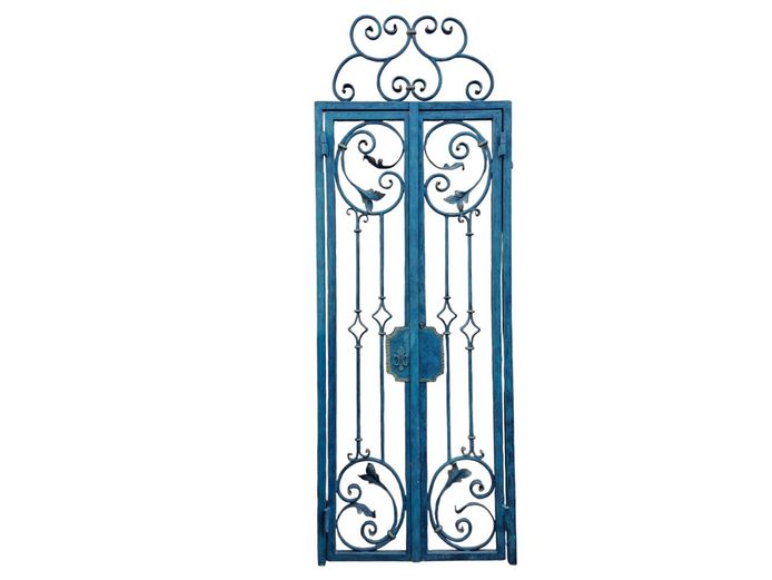 Forged Iron Steel Garden Gate