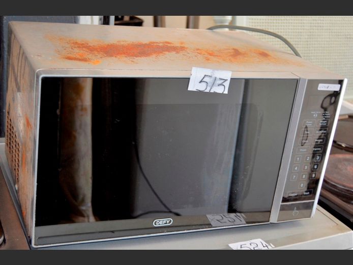 DEFY ELECTRONIC MICROWAVE [Dead, Rusty]