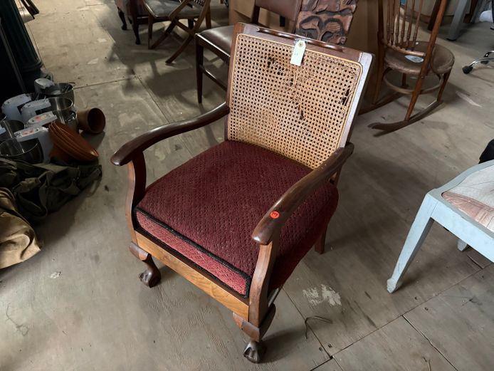 Solid Wood Occasional Chair 