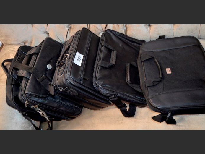LOT OF 5: LAPTOP BAGS