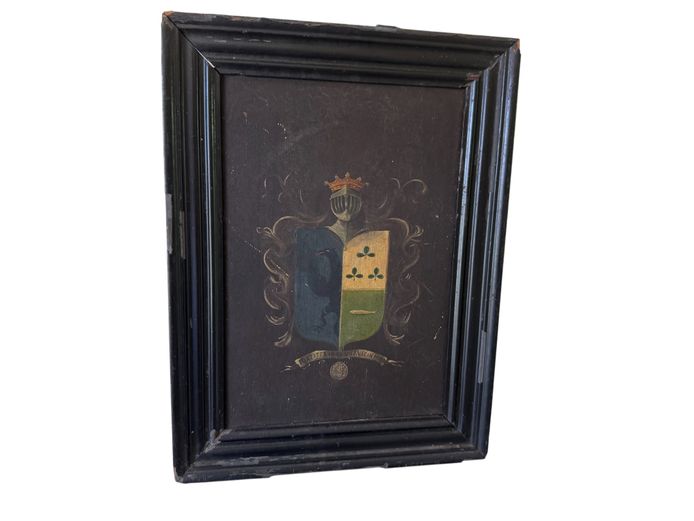 Vintage Heraldic Coat of Arms Artwork