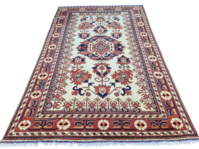 Large Wool Hand Knotted Pakistani Carpet