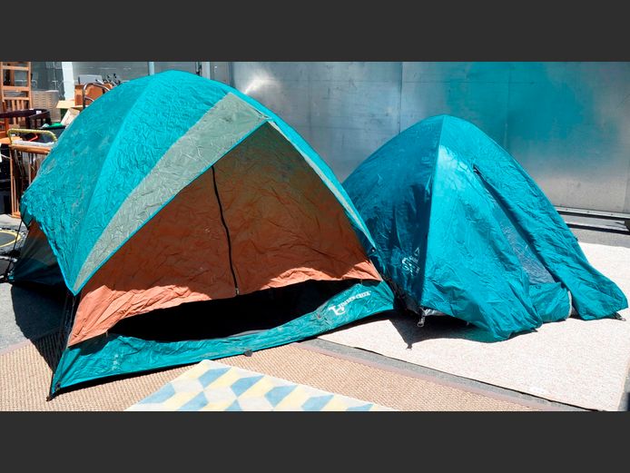 TRAIL 2-PERSON TENT & ANOTHER [Condition unknown]