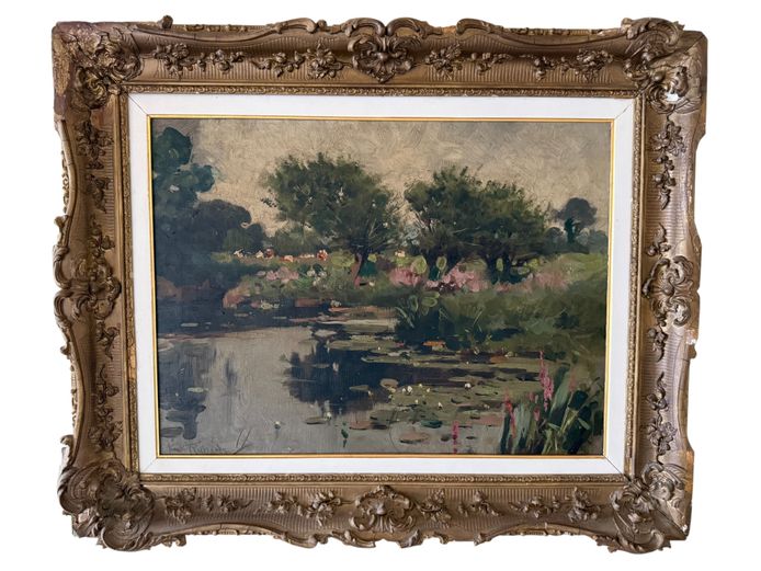 Large Framed Original Oil Painting