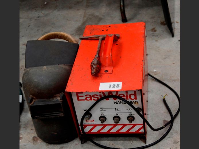 EASIWELD HANDIMAN WELDER WITH HELMETS, etc [No electrodes]