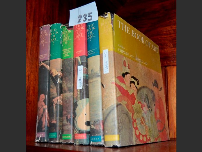 6 VOLUMES OF "THE ART" BOOKS