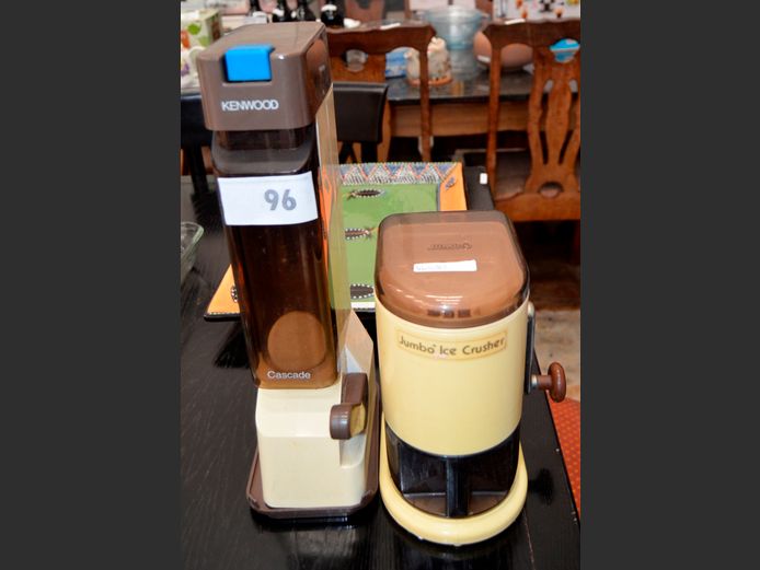 KENWOOD CASCADE SODA STREAM MACHINE & JUMBO ICE CRUSHER [Untested]